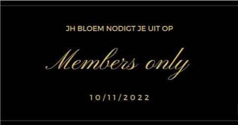 Members only in JH Bloem